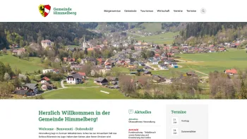 Website Screenshot: Gemeindeamt Himmelberg - Gemeinde Himmelberg - Date: 2023-06-22 15:13:53