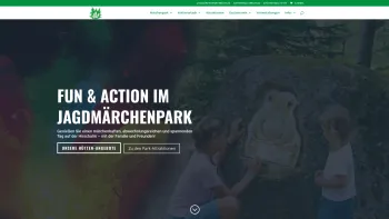 Website Screenshot: Jagdmärchenpark Hirschalm & Hüttenurlaub Aglas GmbH & CO KG - Jagdmärchenpark Hirschalm - Der Freizeit- und Familienpark so richtig zum Natur-Erleben und Austoben! - Date: 2023-06-22 15:13:53