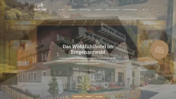Website Screenshot: ****Hirschen Wohlfühlhotel - Hirschen Schoppernau - Das Wohlfühlhotel - Hirschen Wohlfühlhotel Greußing GmbH - Date: 2023-06-15 16:02:34