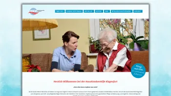 Website Screenshot: Hauskrankenhilfe Klagenfurt - Hauskrankenhilfe Klagenfurt | Wir helfen - Date: 2023-06-22 15:12:20