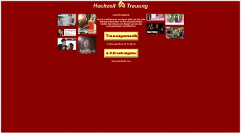Website Screenshot: Hochzeit-Trauung - trauung trauungsmusik hochzeitsmusik tanzmusik hochzeitsband - Date: 2023-06-22 15:15:56