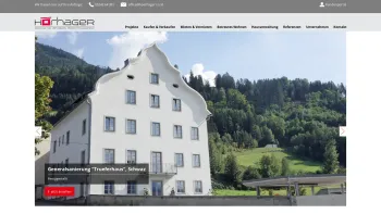 Website Screenshot: IWO-GU Generalunternehmer HIWO-Bau Hörhager Immobilien und Individual Wohnbau Immobilienmarkler und Verwalter Errichtung von Neuba - Hörhager Immobilien: Hörhager Immobilien: Startseite - Date: 2023-06-22 15:12:24