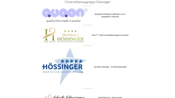 Website Screenshot: bei Hössinger.com! - Hössinger Unternehmensgruppe – Unternehmensgruppe Hössinger - Date: 2023-06-22 15:12:24