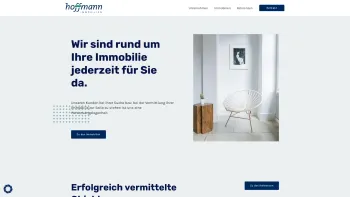 Website Screenshot: Hoffmann Immobilien - Hoffmann-Immobilien - Date: 2023-06-22 15:12:24