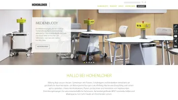 Website Screenshot: SE Schaffitzel Einrichtungssysteme - Startseite | Hohenloher - Date: 2023-06-22 15:13:58