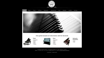 Website Screenshot: Hostalek Klaviere - Hostalek Klaviere KG Salzburg - Klavierbaumeister Karel Hostalek - Date: 2023-06-22 15:12:32