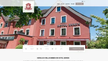 Website Screenshot: Hotel Bären, Volker Raich KG - Hotel Bären Feldkirch > Hotel - Date: 2023-06-15 16:02:34