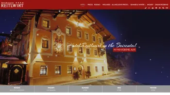 Website Screenshot: Hotel Reitlwirt - Hotel - Hotel Reitlwirt Brixen im Thale - Date: 2023-06-22 15:12:39