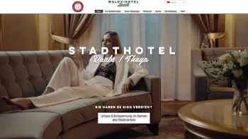 Website Screenshot: Franz Hotel Thaya Raabs Nationalparkregion Thayatal - Stadthotel Raabs | Austria | Raabs / Thaya | Waldviertel-Hotels - Date: 2023-06-22 15:12:39