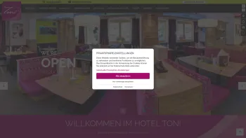 Website Screenshot: Hotel Toni - Über uns - Hotel Toni Galtür - Date: 2023-06-22 15:12:39
