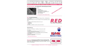 Website Screenshot: hornyik und partner hp-vermessung - hornyik und partner :: hp-vermessung - Date: 2023-06-22 15:12:39