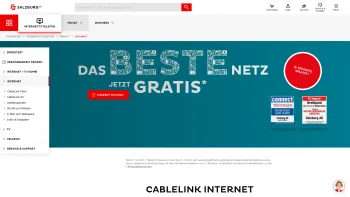 Website Screenshot: Salzburger Bildungsnetz - Salzburg AG Internet CableLink - Tarife & Verfügbarkeit - Date: 2023-06-22 15:14:11