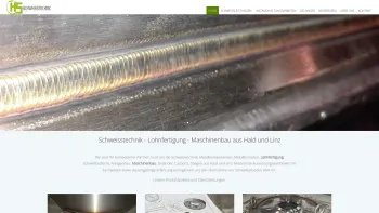 Website Screenshot: HS-Schweisstechnik - HS-Schweisstechnik, Lohnfertigung und Maschinenbau - Date: 2023-06-26 10:26:24