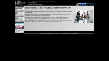 Website Screenshot: Klaus HTH Hartmann Technischer Handel - HTH - Startseite - Date: 2023-06-22 15:14:11