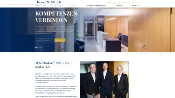 Website Screenshot: Wirtschaftstreuhänder Hubner Allitsch Steuerberatungsgesellschaft - Home - Hubner & Allitsch - Date: 2023-06-22 15:12:42