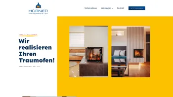 Website Screenshot: Hürner Kachelöfen & Fliesen - Hürner Hafnermeister – Wir realisieren Ihre Wünsche! - Date: 2023-06-22 15:12:42