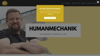 Website Screenshot: Praxis für Physiotherapie und Sportbehandlung "Die Humanmechaniker" - Home | Die HumanMechaniker - Date: 2023-06-22 15:12:42