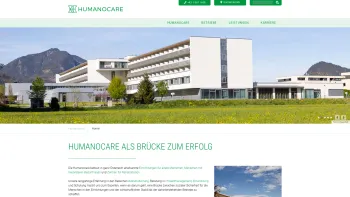 Website Screenshot: humanocare.at - Kompetenz in Betriebsführung und Entwicklung - Humanocare - Date: 2023-06-22 15:12:42