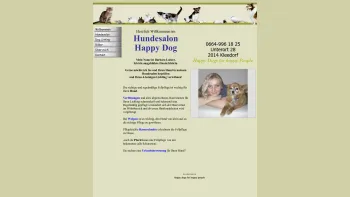 Website Screenshot: Hundesalon Happy Dog - Hundesalon Happydog - Date: 2023-06-14 10:40:46