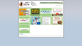 Website Screenshot: Österreichischer Verein für Deutsche Schäferhunde, SVÖ Graz-Ost, OG 059, Hundeschule Graz, Rieshang - Werbung: Hundeschule am Rieshang - SVÖ OG59 Graz-Ost - Date: 2023-06-22 15:16:32