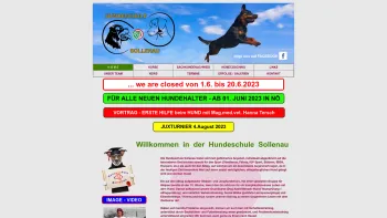 Website Screenshot: ÖGV Hundeschule Ebreichsdorf & Wiener Neustadt Ausbildungsplatz Wiener Neustadt Blätterstr. 1 2751 Steinabrückl/Wiener Neustadt - HOME - Date: 2023-06-22 15:16:32