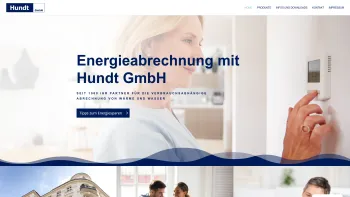 Website Screenshot: Erich Hundt GmbH - Verbrauchsabhängige Energieabrechnung | Wärme und Wasser | Hundt - Date: 2023-06-15 16:02:34