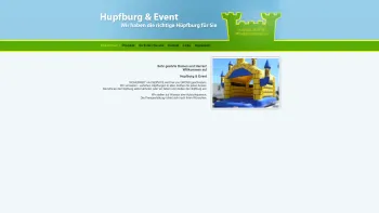 Website Screenshot: Hupfburg Salzburg Event Hüpfburg - Hupfburg & Event - Date: 2023-06-14 10:40:46
