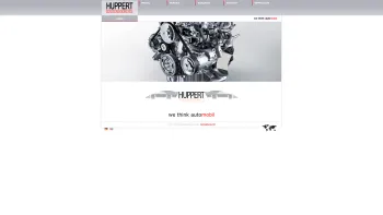 Website Screenshot: Huppert Engineering GmbH &Co KG - Home - Date: 2023-06-22 15:16:32