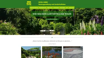 Website Screenshot: Hussl - Gartengestaltung und Landschaftsbaugesellschaft m.b.H.& CoKG - Willkommen - Hussl Gartengestaltung und Landschaftsbau - Date: 2023-06-22 15:16:33
