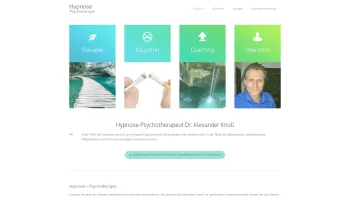 Website Screenshot: Dr. KNOLL Alexander - Hypnosetherapie - Hypnose Wien Dr. Alexander Knoll - Date: 2023-06-14 16:36:15