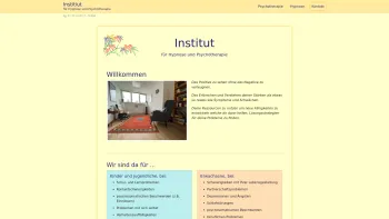 Website Screenshot: Institut für Hypnose und Psychotherapie - Institut für Hypnose und Psychotherapie - Date: 2023-06-15 16:02:34