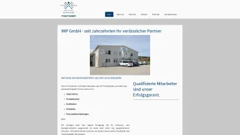 Website Screenshot: IMP - Industriemontagen und Personal-Leasing GesmbH - IMP GmbH - seit Jahrzehnten Ihr verlässlicher Partner - i-m-ps Webseite! - Date: 2023-06-15 16:02:34