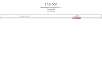 Website Screenshot: IAP Industrieanlagen  Planungsgesellschaft m.b.H. - IAP Industrieanlagen Planungsgesellschaft m.b.H. - Date: 2023-06-14 10:36:53