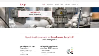 Website Screenshot: ICCP Meßtechnik GesmbH - ICCP Messtechnik in 1230 Wien – Messgeräte und Regeltechnik - Date: 2023-06-22 15:14:16