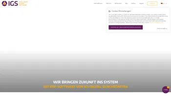 Website Screenshot: IGS Systemmanagement GmbH & Co KG - IGS Systemmanagement - Date: 2023-06-22 15:12:48