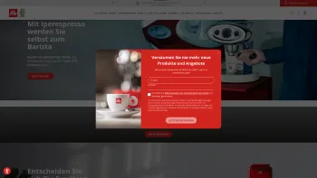 Website Screenshot: illycaffè S.p.A. Niederlassung Österreich - Espresso, Kaffeemaschinen, Kaffeetassen, Kaffeekapseln - illy - Date: 2023-06-22 15:16:05