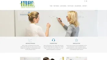 Website Screenshot: www.imad.at marktforschung und datenanalysen - IMAD – Marktforschung und Datenanalyse - Date: 2023-06-15 16:02:34