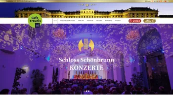 Website Screenshot: IMaGE Performing Arts Promotion Veranstaltungsorganisations Klassische Konzerte Wien Mozart Strauss der Orangerie Schönbrunn - Klassische Konzerte mit Musik von Mozart und Strauss in Wien - Date: 2023-06-22 15:16:05