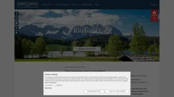 Website Screenshot: Gornik Immobilien GmbH - Luxury real estate agent & broker in Kitzbuehel, Tyrol | Karin Gornik - Date: 2023-06-22 15:12:50
