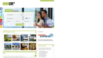 Website Screenshot: immoRIESE Immobilienplattform - Immobilien aus Österreich: Häuser, Wohnungen, Grundstücke auf IMMOLIVE24 - Date: 2023-06-22 15:12:51