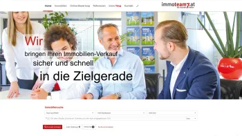 Website Screenshot: Immoteam7 ITS GmbH - immoteam7 - die smarter Makler - Immobilienmakler in Vorarlberg - Date: 2023-06-26 10:26:24