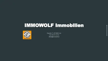 Website Screenshot: Immowolf Linz-Urfahr - IMMOWOLF Immobilien - Hausverwaltung/Immobilienhandel - Date: 2023-06-14 10:40:52