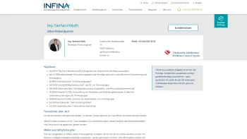 Website Screenshot: Ing. Gerhard Muth | Infina Partner - Ing. Gerhard Muth - Date: 2023-06-26 10:26:27