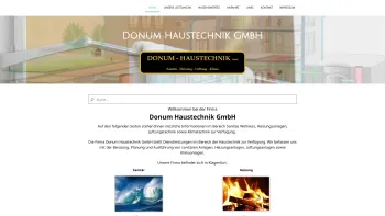 Website Screenshot: Ing. Linder - Sanitär, Heizung, Lüftung, Klima - Donum Haustechnik GmbH - Donum-Haustechnik - Date: 2023-06-22 15:12:53