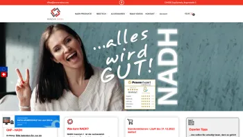 Website Screenshot: Innova Swiss - INNOVA SWISS AG | NADH & BQAS kaufen - Date: 2023-06-26 10:26:27