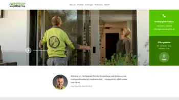 Website Screenshot: Jörg Grünefeldt Insektenschutz - Home - Grünefeldt Insektengitter - Date: 2023-06-15 16:02:34