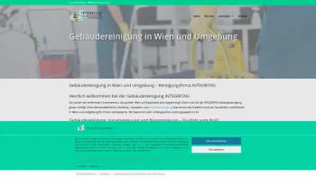 Website Screenshot: Integritas GmbH - Gebäudereinigung | Hausbetreuung und Büroreinigung in Wien - Date: 2023-06-26 10:26:27