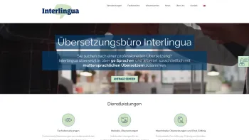 Website Screenshot: ILS Interlingua Language Service - Übersetzungen in alle Sprachen - Übersetzungsbüro Interlingua, Wien - Date: 2023-06-22 15:14:23