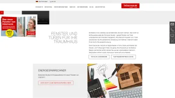 Website Screenshot: Internorm Fenster GmbH - Fenster und Türen | Internorm DE - Date: 2023-06-22 15:14:26