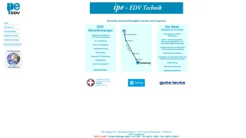Website Screenshot: ipe Handels & Produktions GmbH - IPE EDV-Technik - Date: 2023-06-14 10:40:55